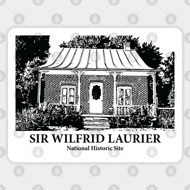 Sir Wilfrid Laurier National Historic Site - Saint-Lin-Laurentides QC Magnet by Lakeric